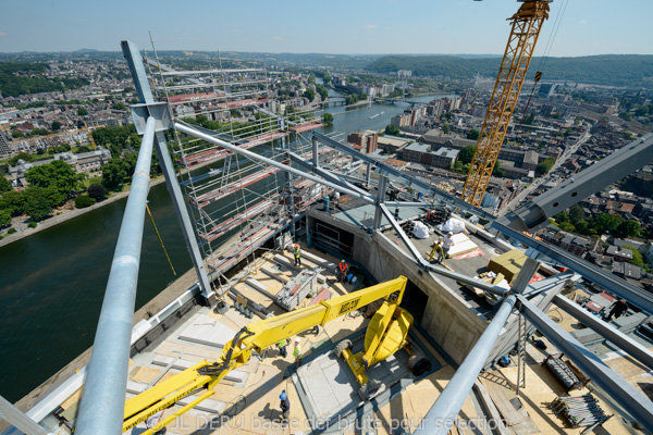 tour des finances à Liège